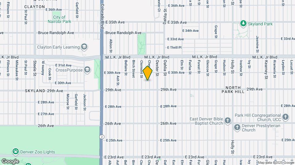 2937 Cherry St Map and Location Details