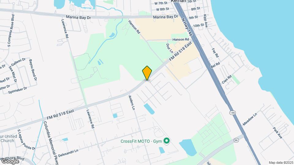 1702 Kemah Oaks Dr Map and Location Details