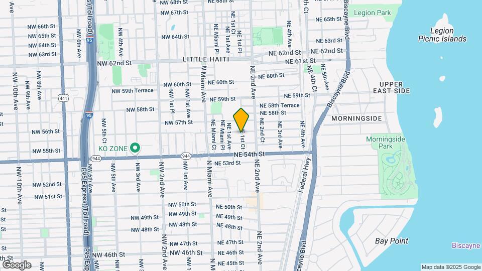 5530 NE 1st Ct Map and Location Details