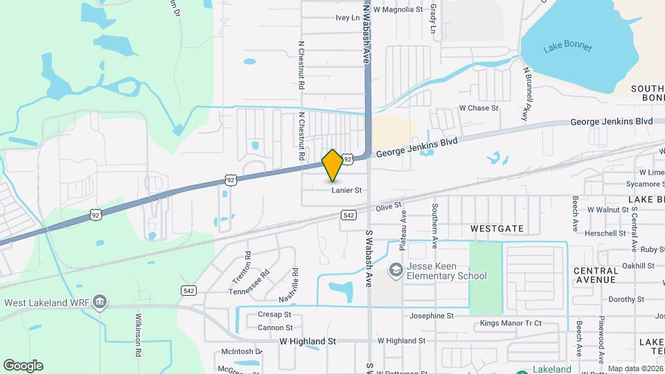 2207 Lanier St Map and Location Details