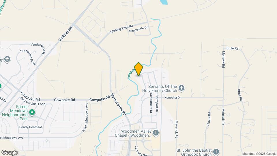 8021 Moorebank Dr Map and Location Details