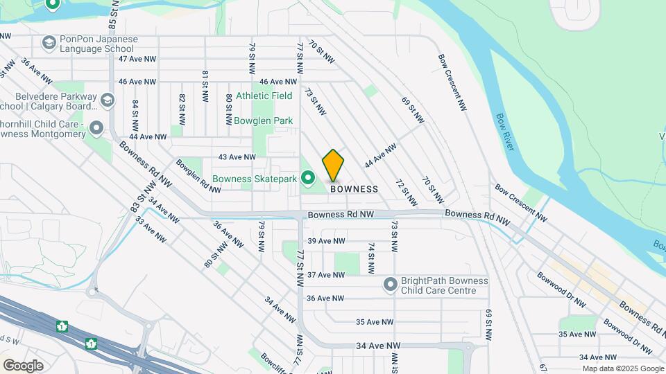 4307 75 St NW Map and Location Details