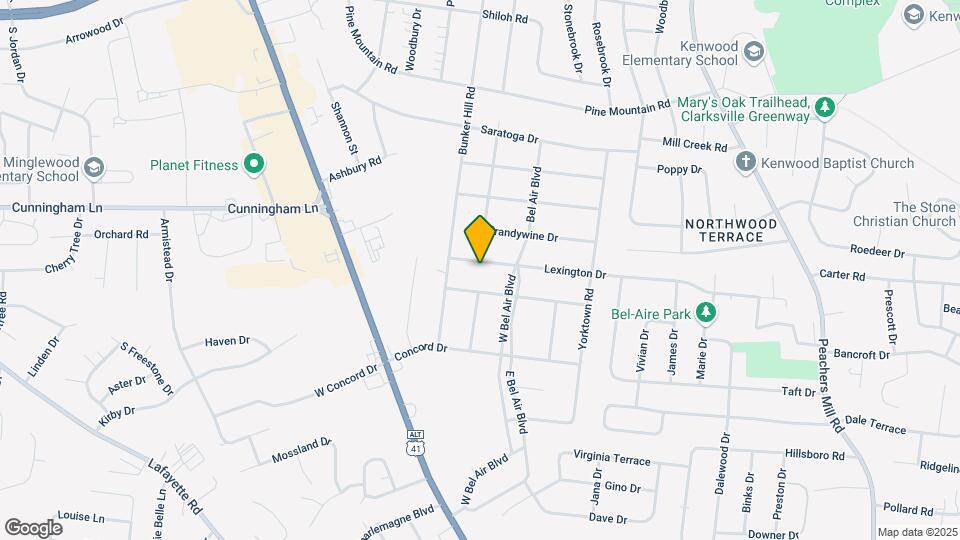 10 Lexington Dr Mapa y Detalles de la Ubicación