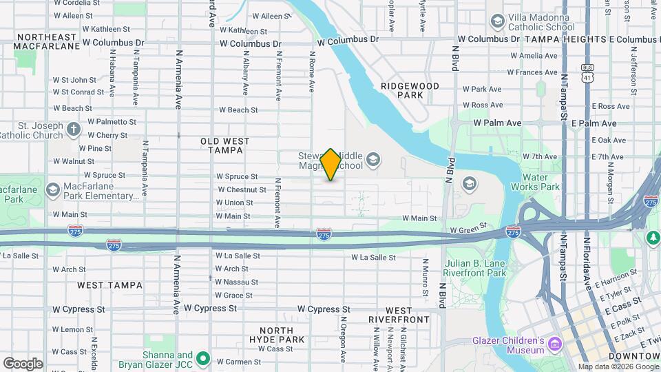 1511 W Chestnut St Map and Location Details