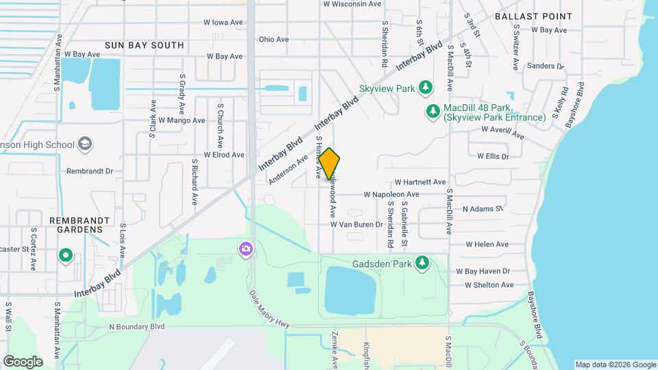 6521 S Englewood Ave Map and Location Details