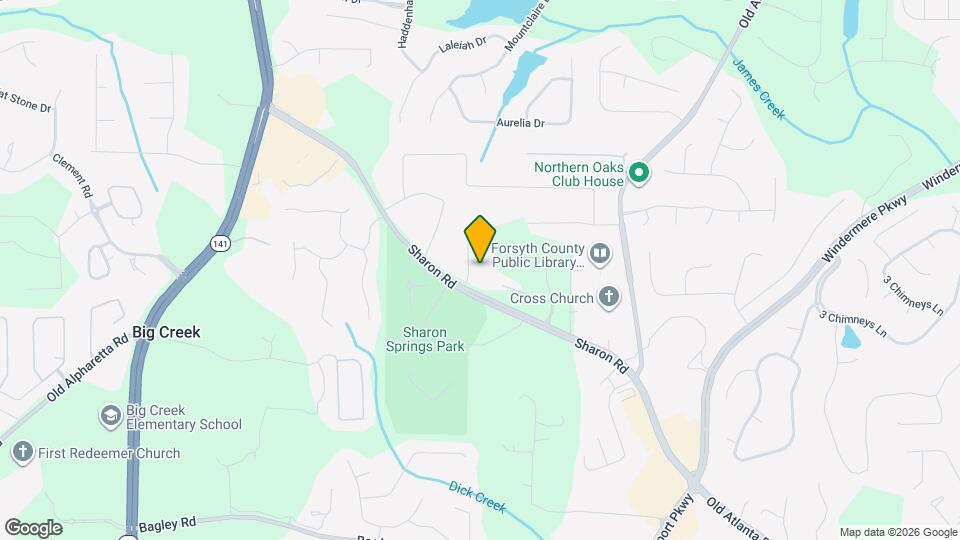 2020 Oak Ln Map and Location Details