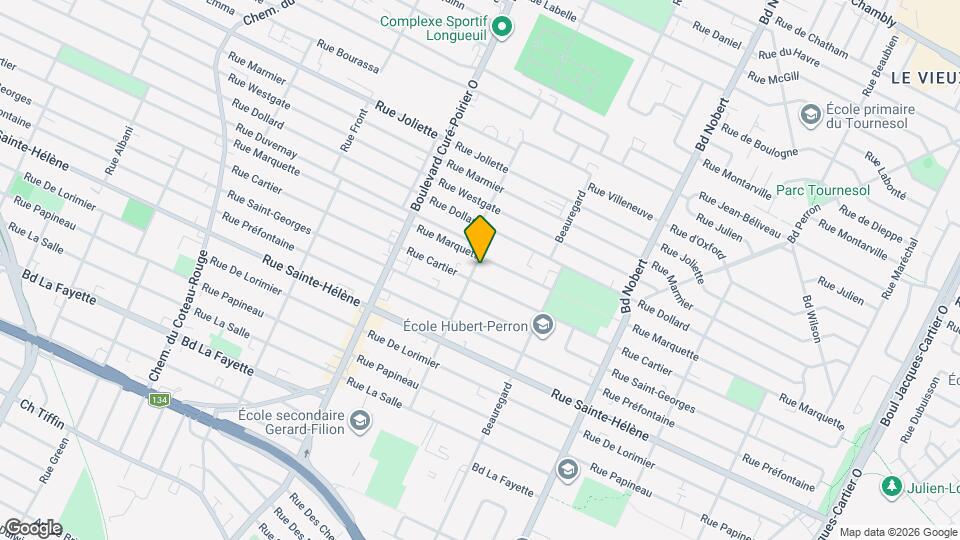 1006 Hubert Rue Map and Location Details