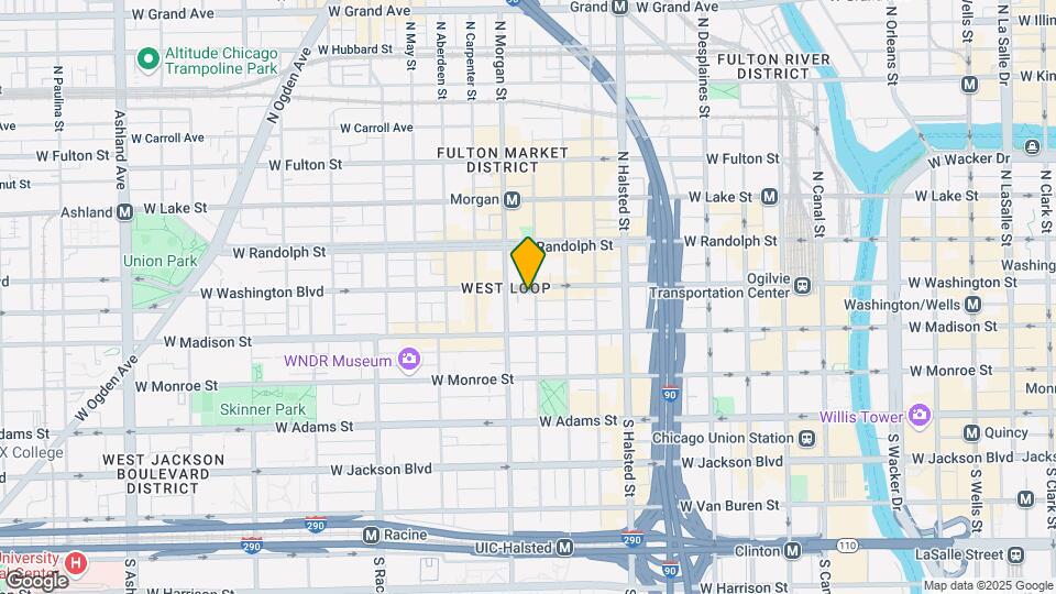 937 W Washington Blvd Mapa y Detalles de la Ubicación
