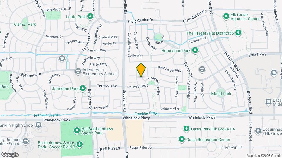 9876 Sunderland Way Map and Location Details