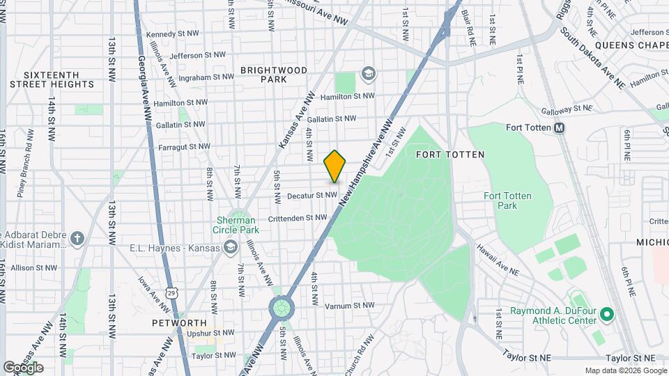 4804 3rd St NW Map and Location Details