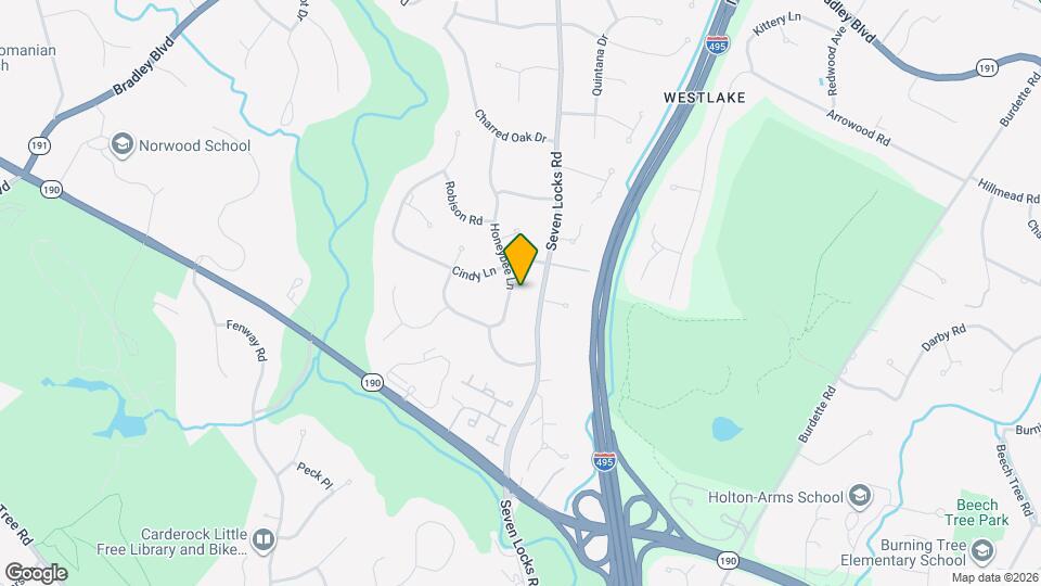 8805 Honeybee Ln Map and Location Details