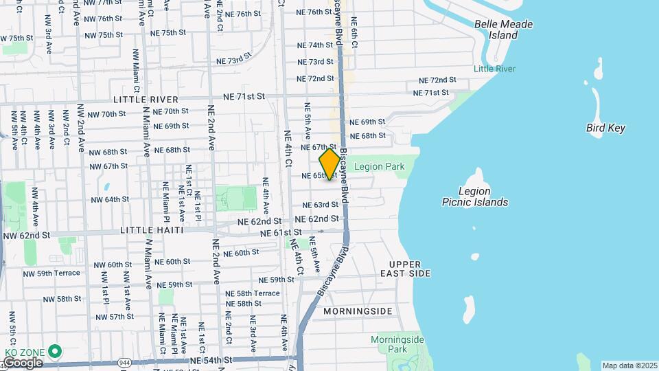 559 NE 64th St Map and Location Details