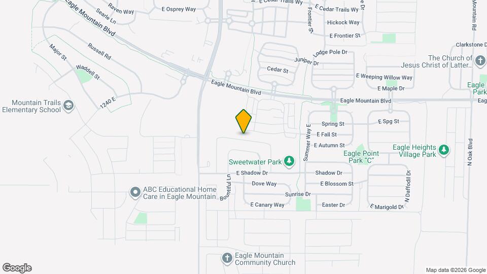 1681 E Tumwater Ln Mapa y Detalles de la Ubicación