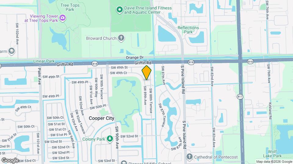 4960 SW 89th Ave Map and Location Details