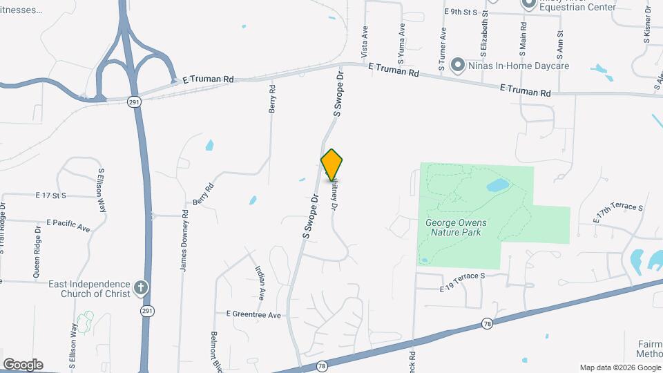 1630 S Whitney Dr Map and Location Details