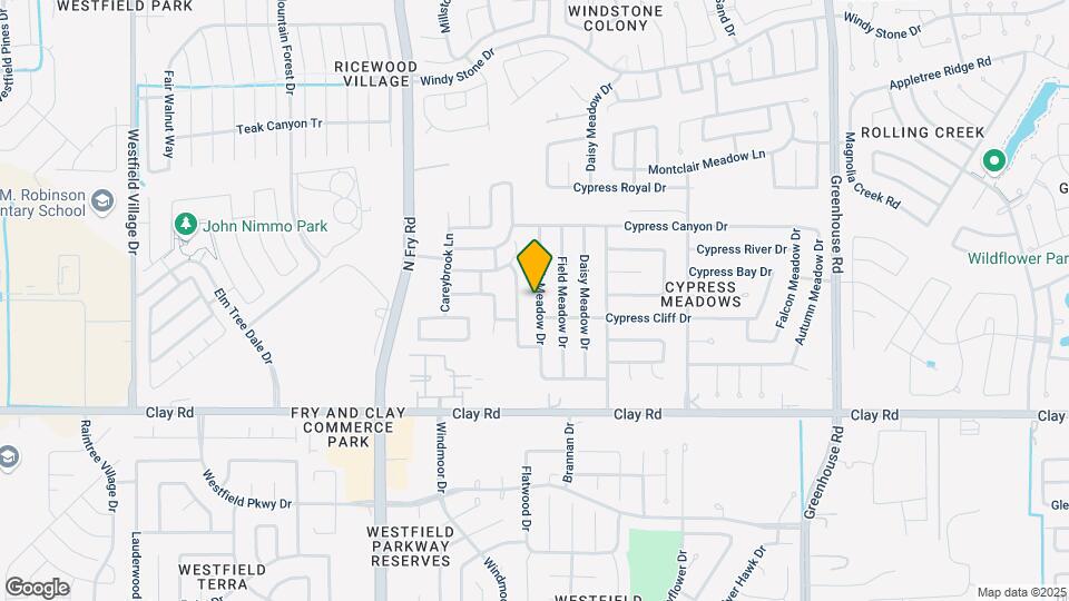 4315 Hawk Meadow Dr Map and Location Details