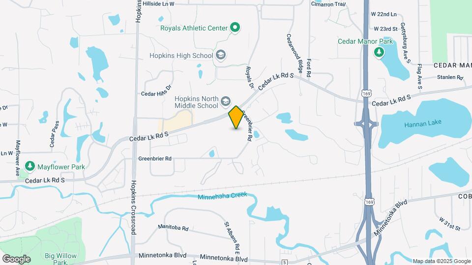 10411 Cedar Lk Rd S Mapa y Detalles de la Ubicación