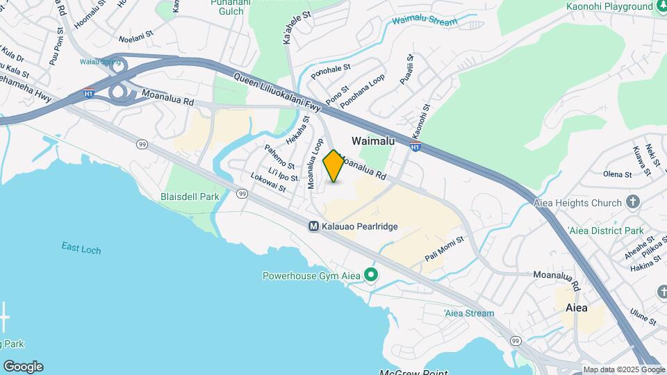 98-945-945 Moanalua Rd Map and Location Details