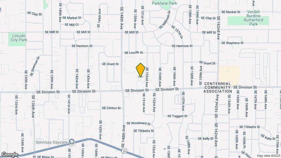 15034 SE Caruthers St Map and Location Details