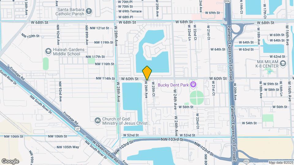 5935 W 26th Ave Map and Location Details