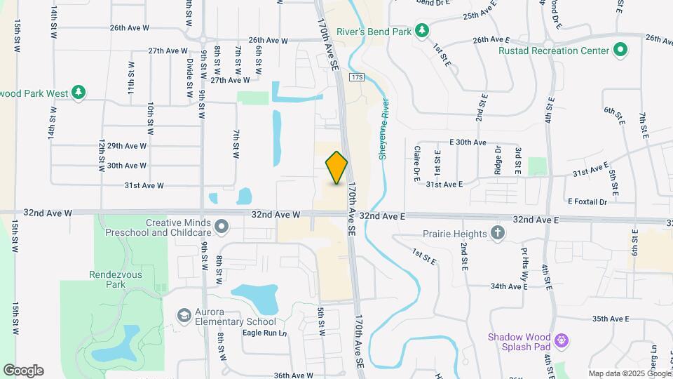 Sheyenne 32 South Residential - ECHO Map and Location Details