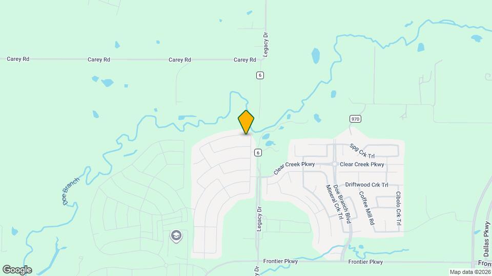 3408 Cimarron River Dr Map and Location Details