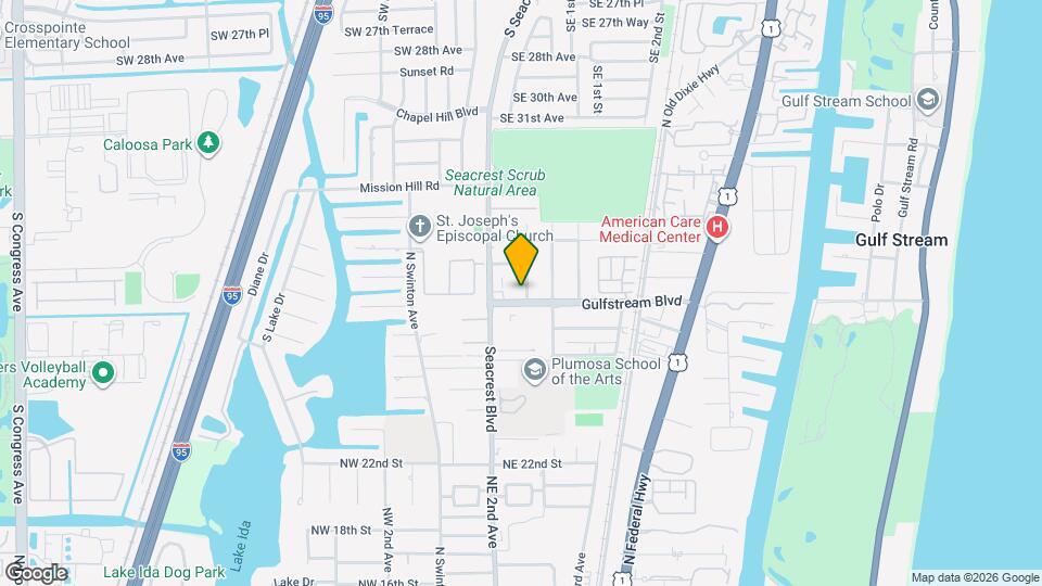 217 Gulfstream Blvd Map and Location Details