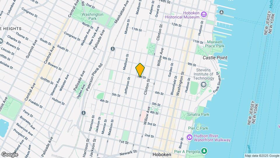 630 Grand St Map and Location Details