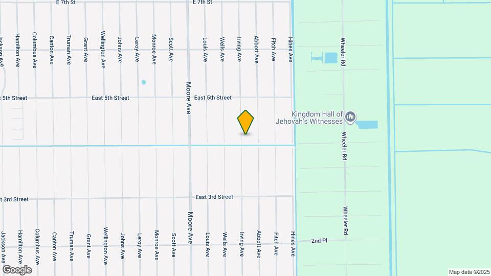 402 Irving Ave Map and Location Details