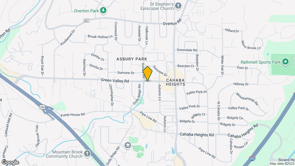 3113 Green Valley Rd Map and Location Details