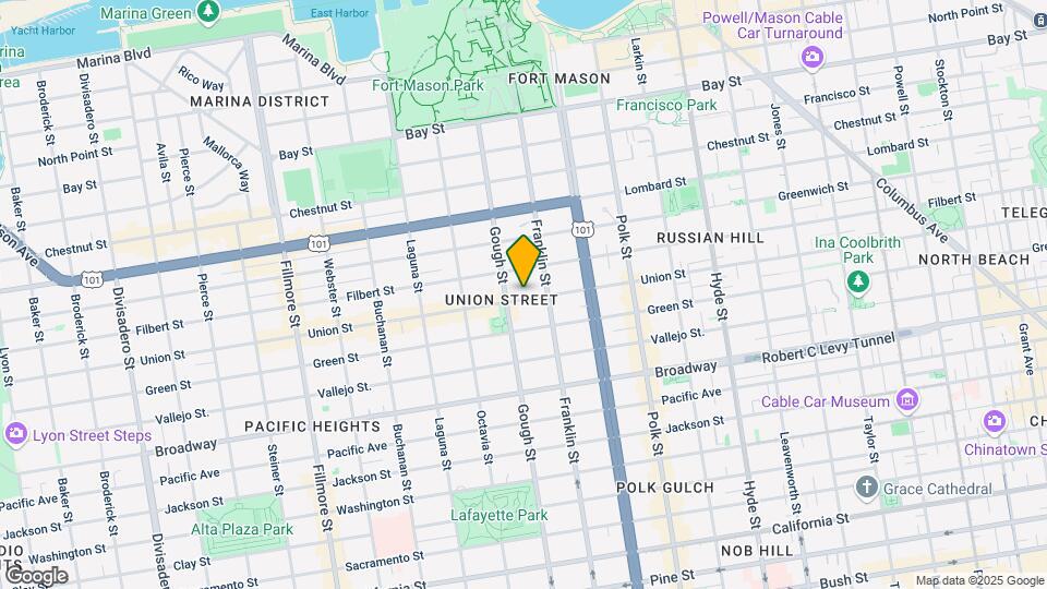 1654 Union St Mapa y Detalles de la Ubicación