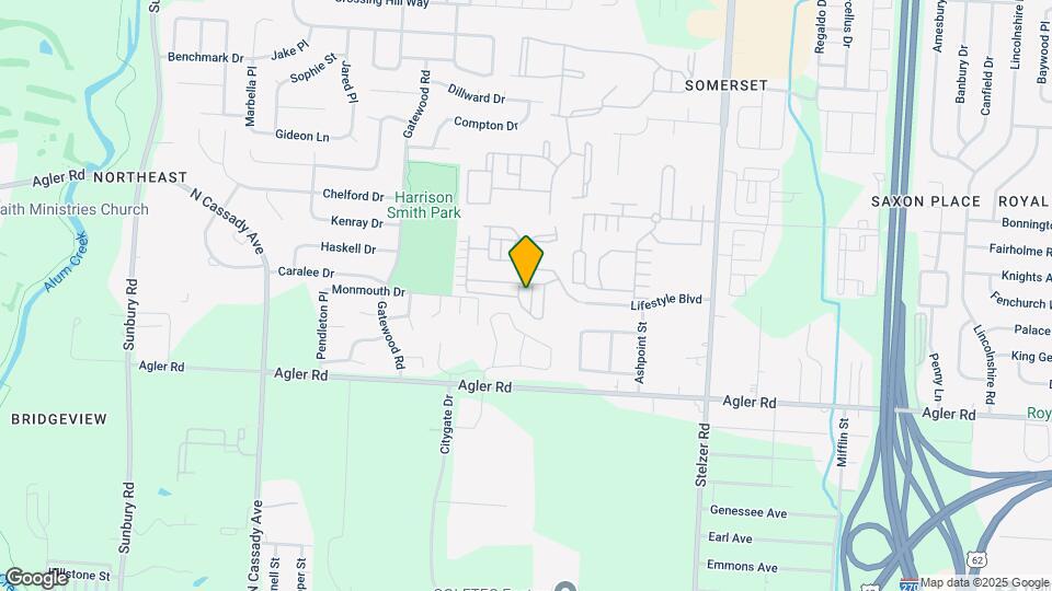 2505 Tree Knoll Ct Map and Location Details