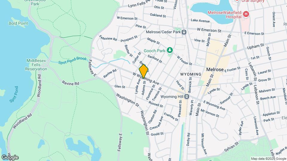 176 W Wyoming Ave Map and Location Details