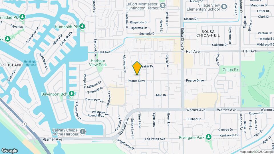 16701 Sims St Map and Location Details