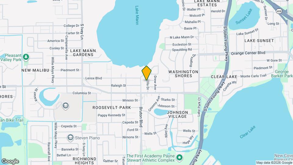 1040 Ola Dr Mapa y Detalles de la Ubicación