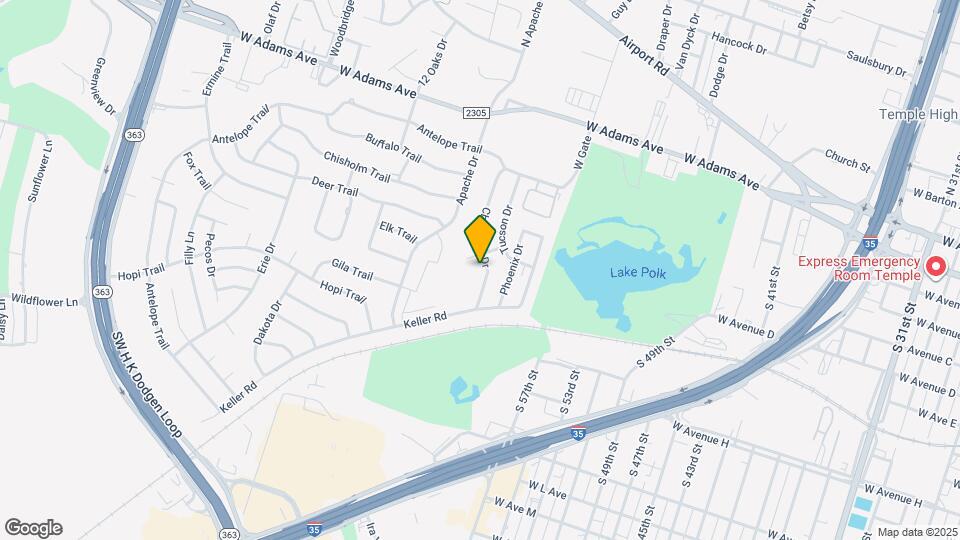 510 B Cheyenne Dr Map and Location Details