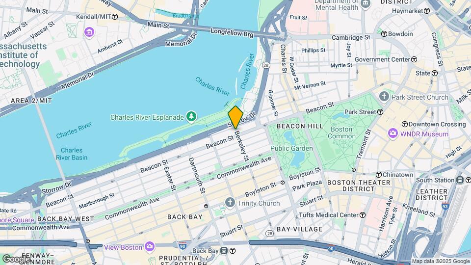 132-134 Beacon St Mapa y Detalles de la Ubicación