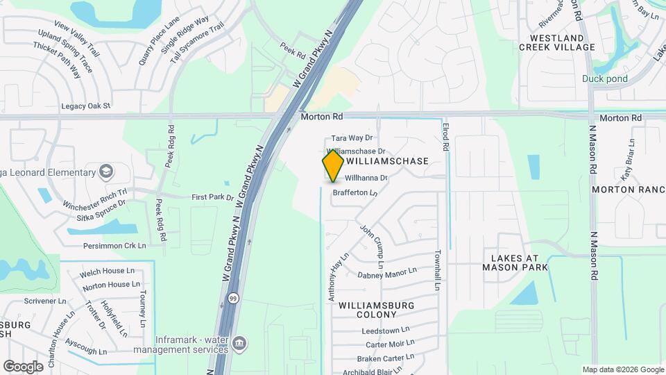 22818 Brafferton Ln Map and Location Details