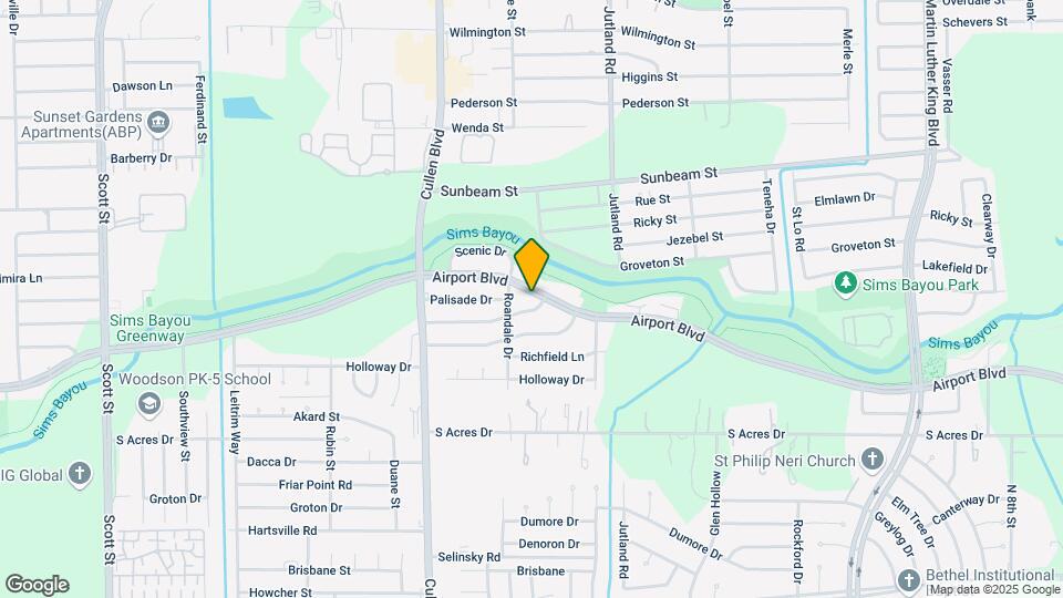 4918 Airport Blvd Map and Location Details