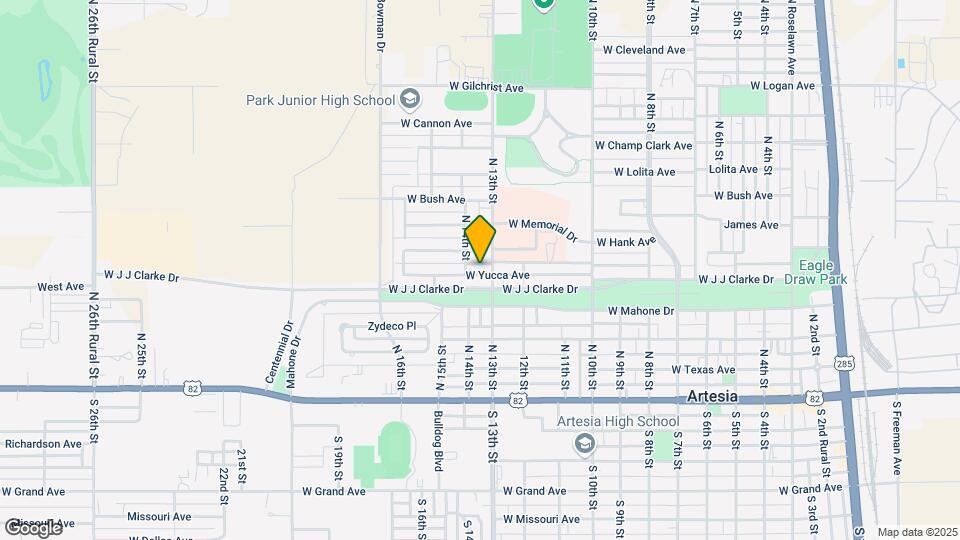 1306 W Yucca Ave Map and Location Details