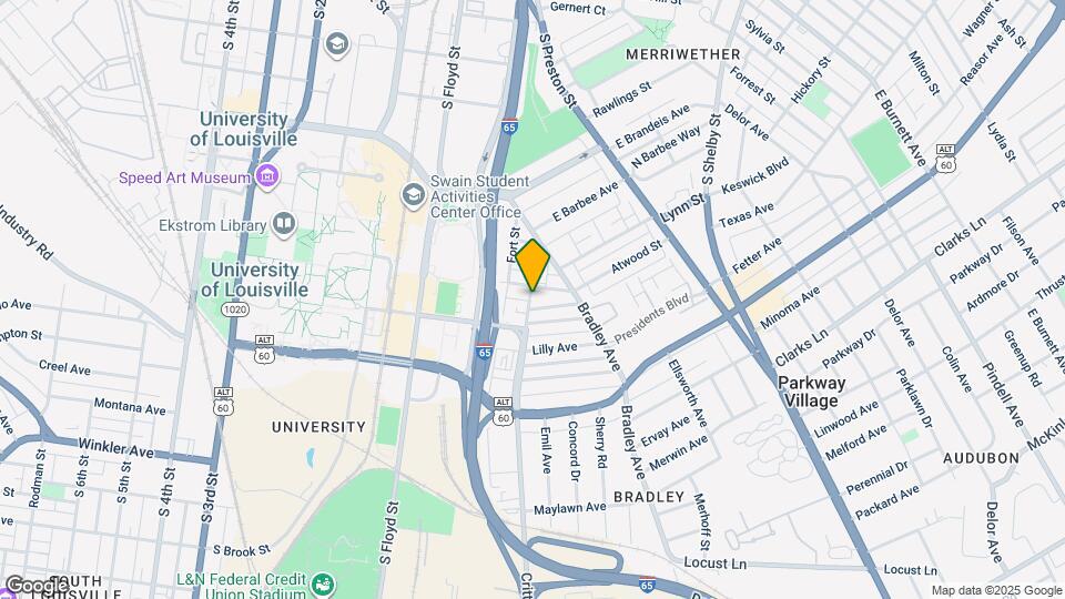 2209 Crittenden Dr, Unit #3 Map and Location Details