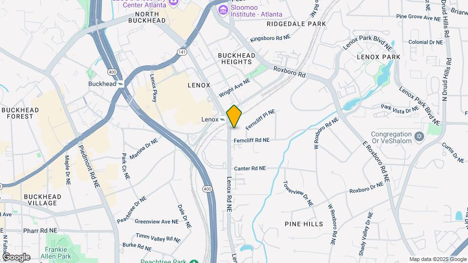3275 Lenox Rd NE Map and Location Details