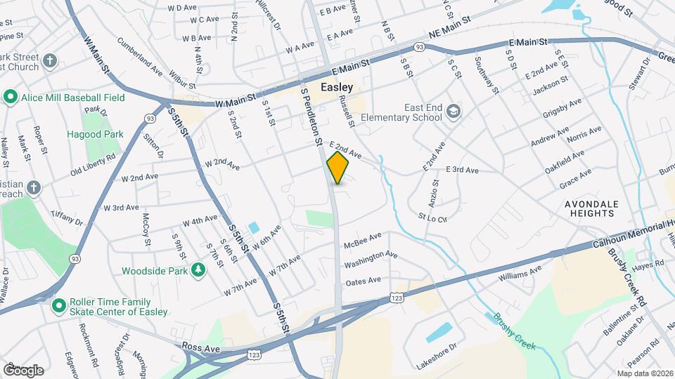 101 Pendleton Ct Map and Location Details