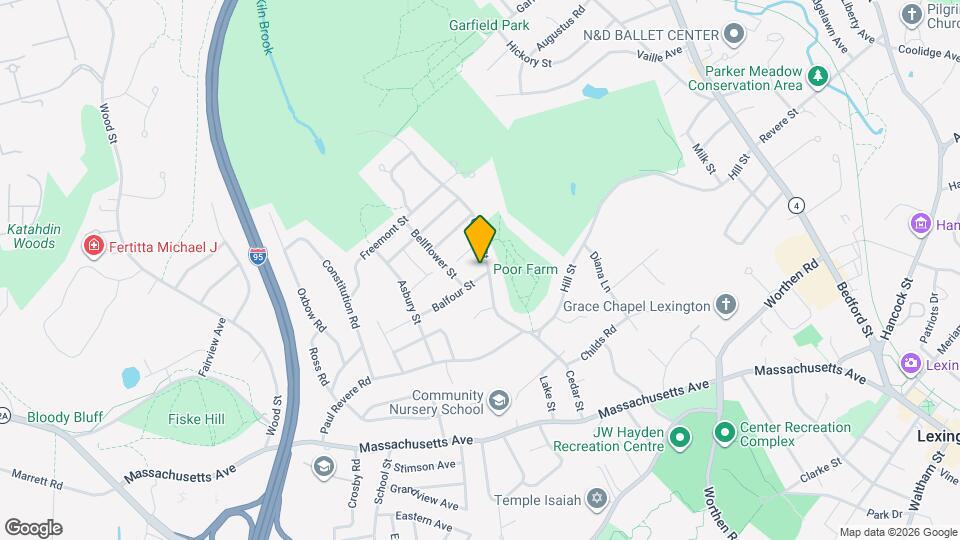 1 Balfour St Map and Location Details