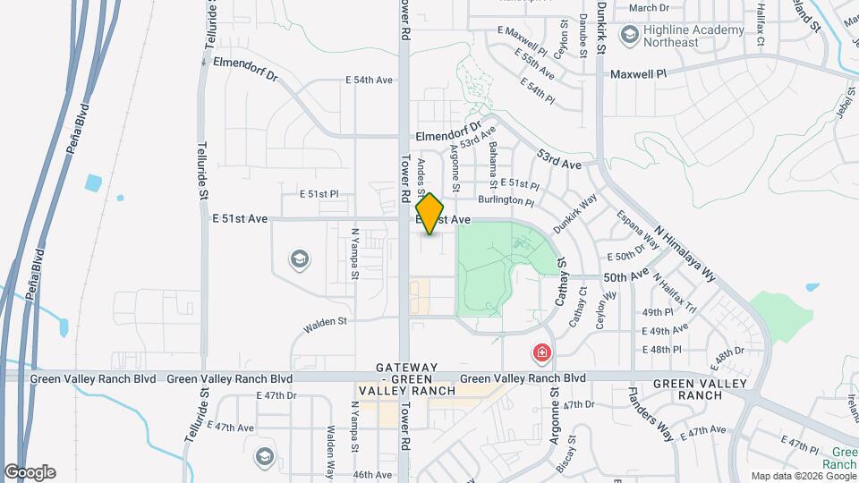 5040 N Andes St Map and Location Details