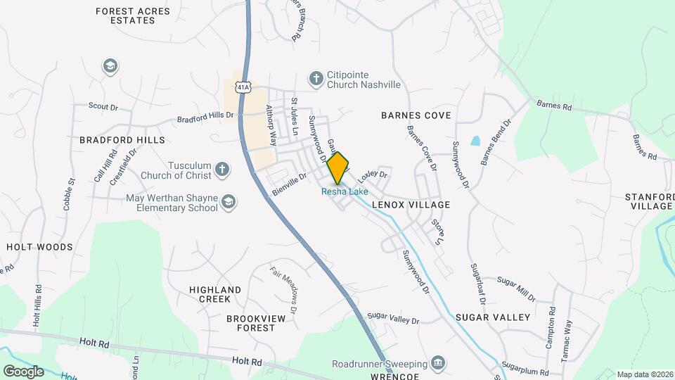 904 Tote Ln Map and Location Details