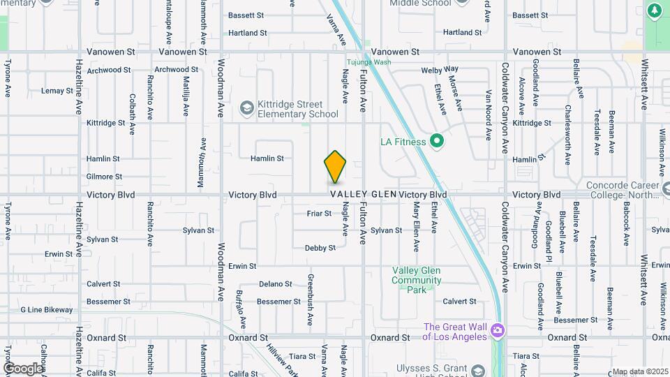 13353 Victory Blvd Mapa y Detalles de la Ubicación