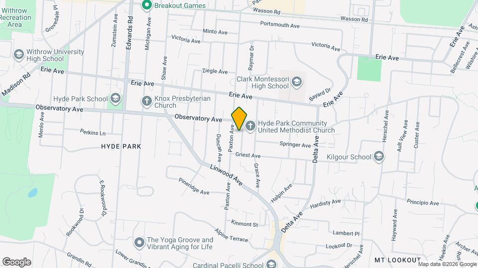 1339 Meier Ave, Unit 1 Map and Location Details