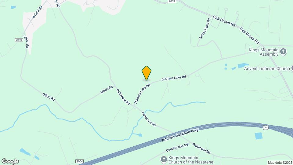121 Putnam Lake Rd Map and Location Details