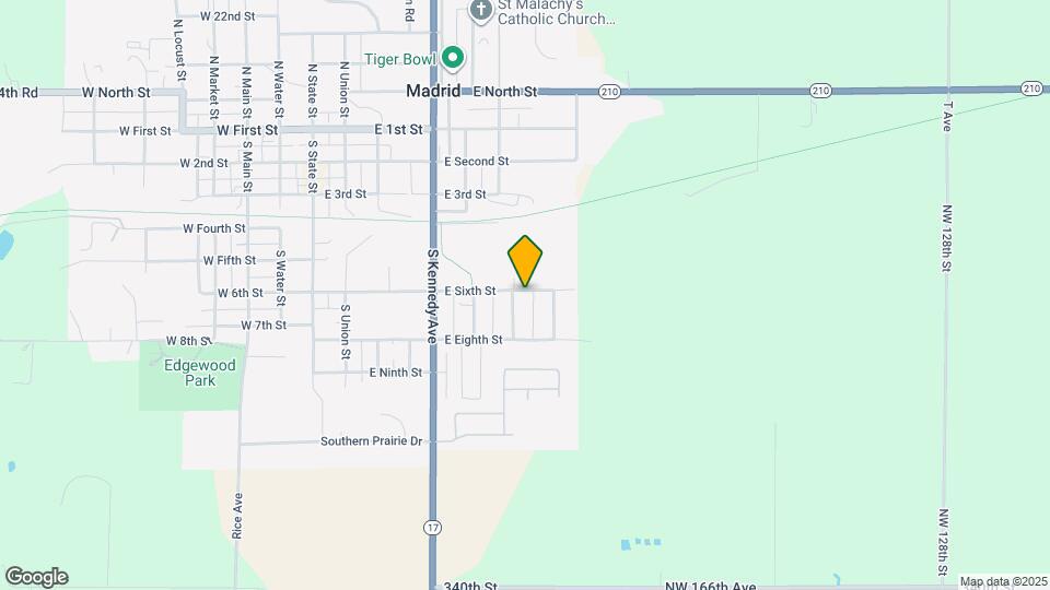 706 E Sixth St Map and Location Details